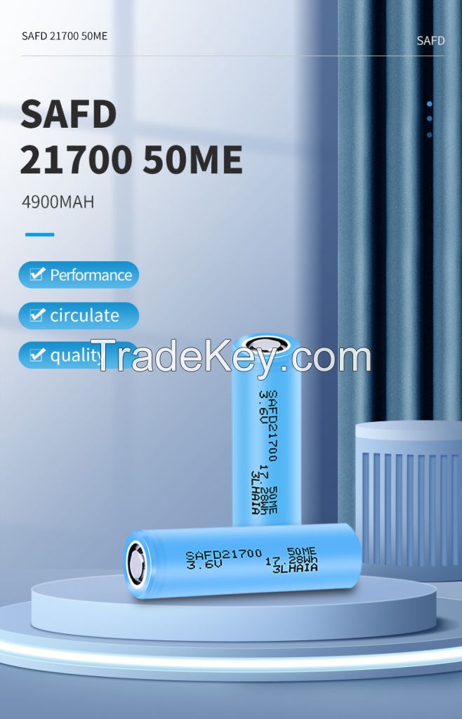 Wholesale INR 21700 50ME 5000mAh 3.7V lithium li ion rechargeable Batt