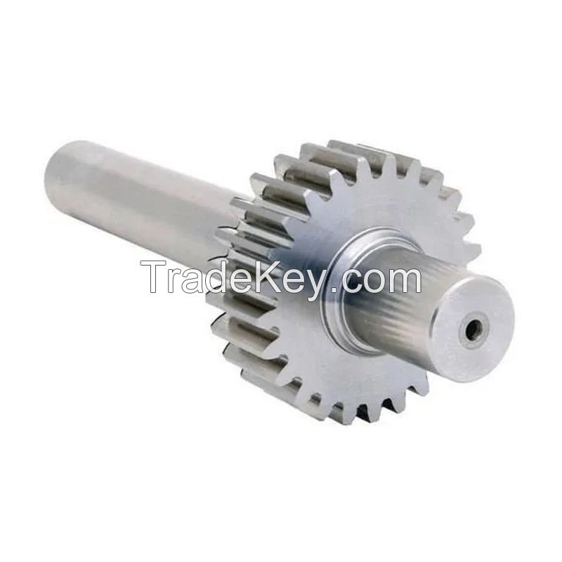 Sheet Metal Stainless Steel Fabrication Service Custom Shafts Ring Gear Pinion