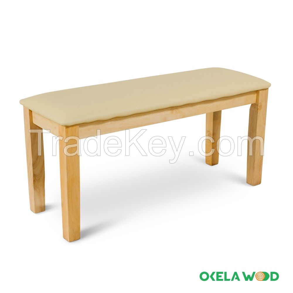 CALVIN BENCH: Cafe Wooden Chairs Restaurant Chairs Modern Plastic Chairs