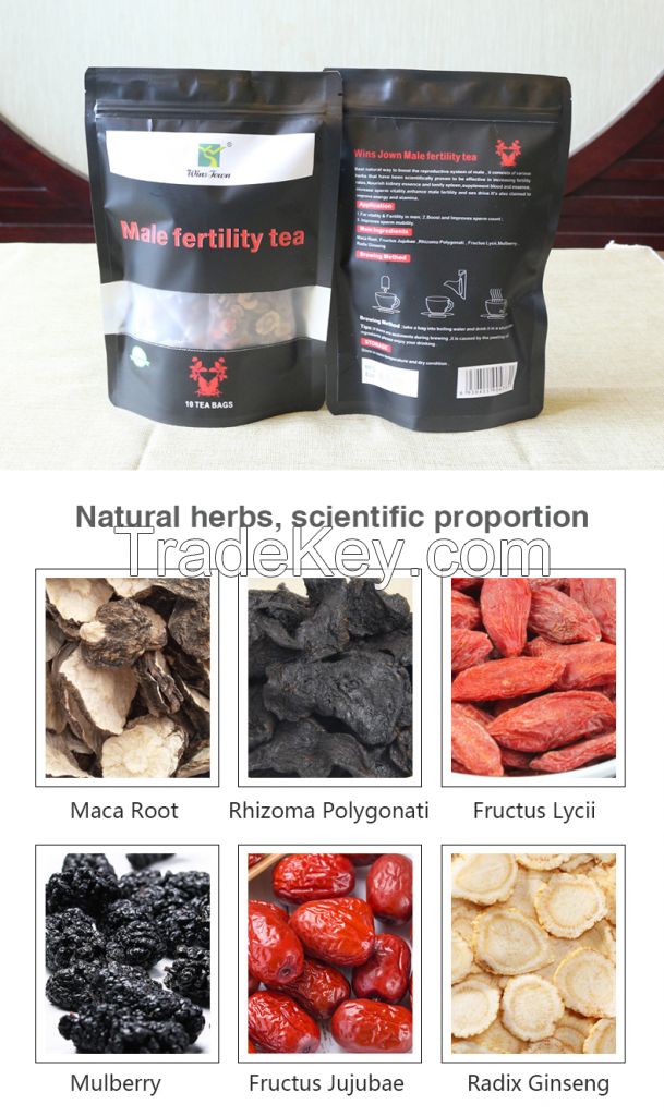 Wholesale price Fertility Natural Tea For Men For vitality &amp;amp; Fertility in men Organic Tea Five Treasure Tea