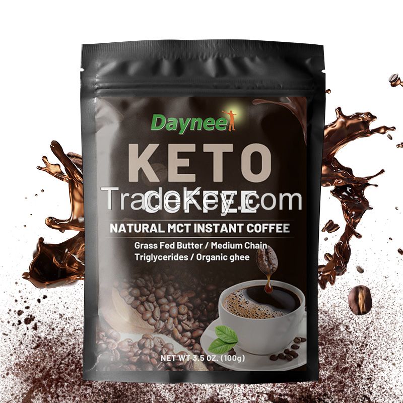 Keto Coffee Custom Diet instant Keto coffee creamer MCT lose weight Dietary supplements Burn Fat Slim Keto Coffee powder