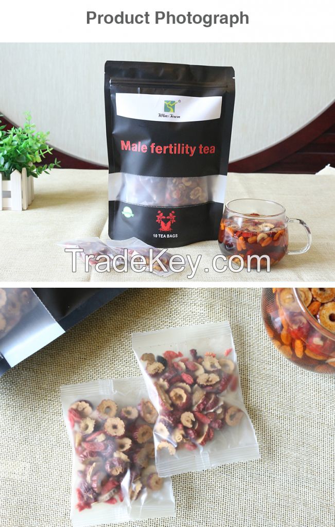 Wholesale price Fertility Natural Tea For Men For vitality &amp;amp; Fertility in men Organic Tea Five Treasure Tea