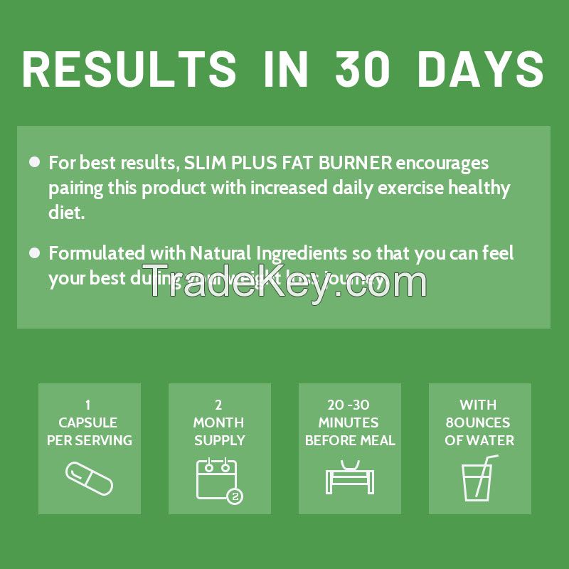 Customized Fat Burner Capsules Weight Loss Capsules Health Detox Cleanse Weight Loss Pills Slimming Healthcare Supplement