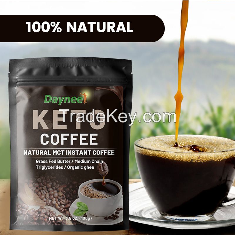 Keto Coffee Natural Healthy Diet Control MCT Meal Replacement Food Instant Weight Loss Keto coffee