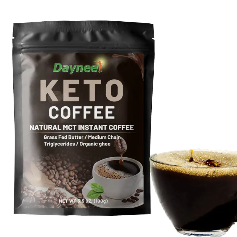 Private Label Instant keto coffee drink for ketogenic diet body fitness KETO coffee