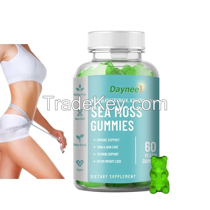 Healthcare supplements seamoss gummies vegan organic sea moss gummies sugar free