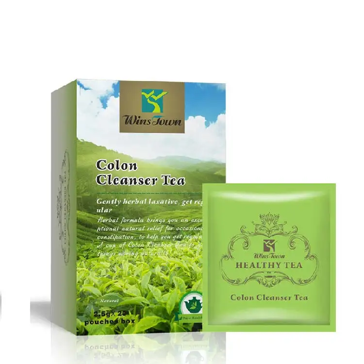 Custom Colon Cleaning tea organic Natural Herbs detox beauty Colon Cleanser tea for slimming