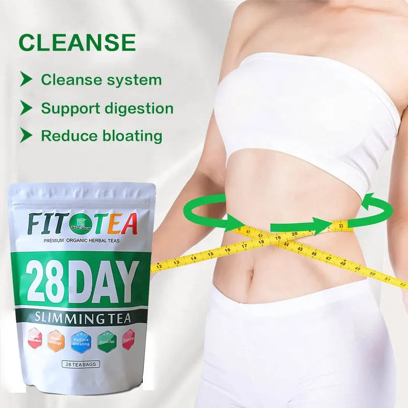 Your Logo 28 Days Private Label Detox Slim Tea , Colon Cleanser Senna Leaf Teabag Cleansing Body