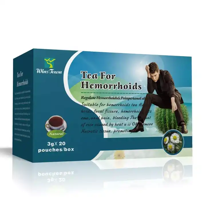 Hemorrhoid tea remove hemorrhoids and regenerate muscles health tea Hot sales in Africa