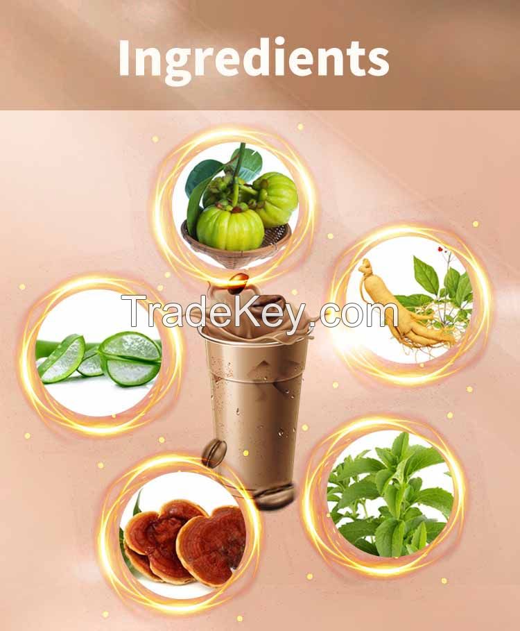 Slimming milk tea Private Label Loss Weight Healthy No Diet Concentrate Instant Powder Lemon Slim Fit milk tea