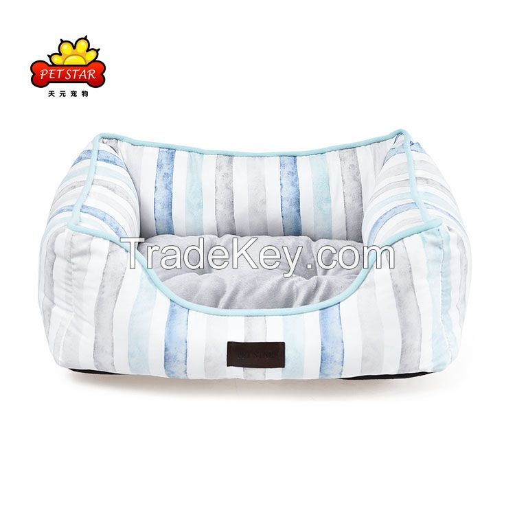 New Type Various Styles And Models Washable Big Dog Blue Beds