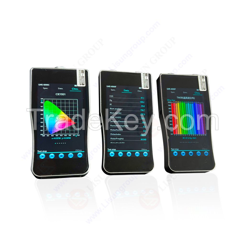 Portable CCD LED Colorimeter Spectroradiometer