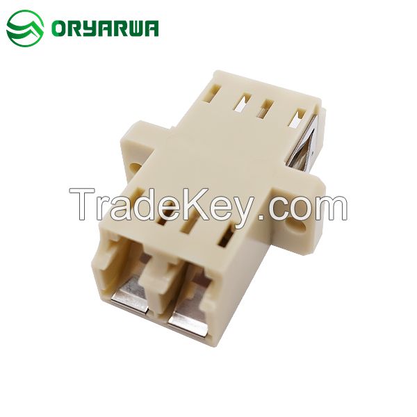 Lc Duplex Inner Shutter Fiber Optical Adapter