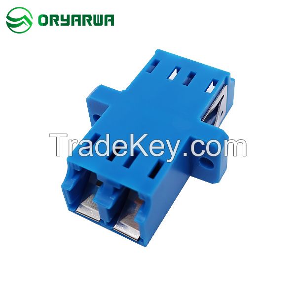 Lc Duplex Inner Shutter Fiber Optical Adapter