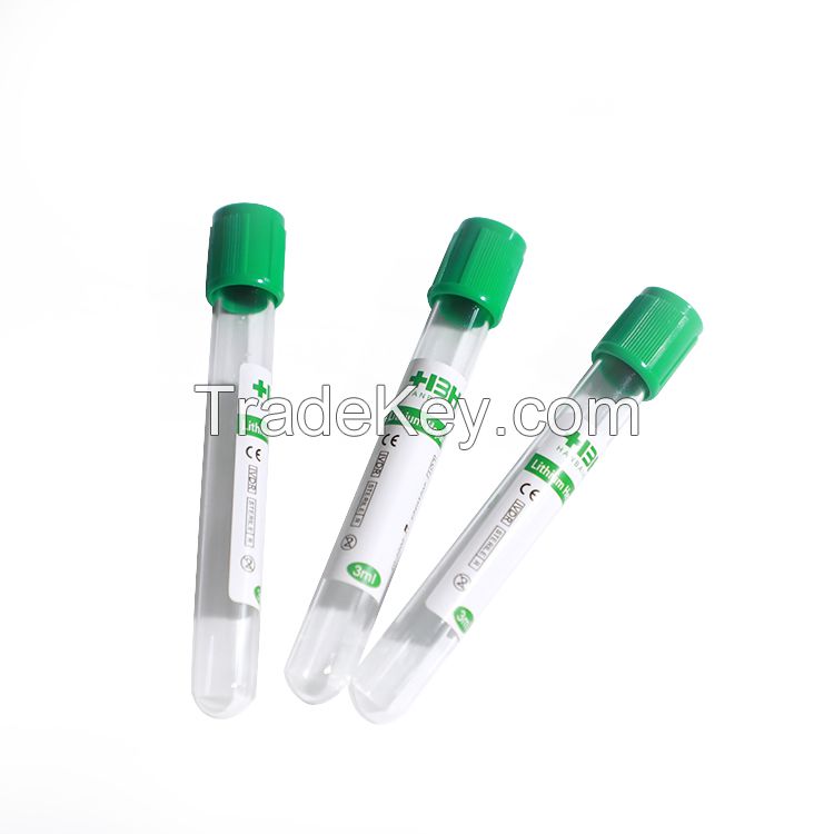 vacutainer tube heparin tube with heparin