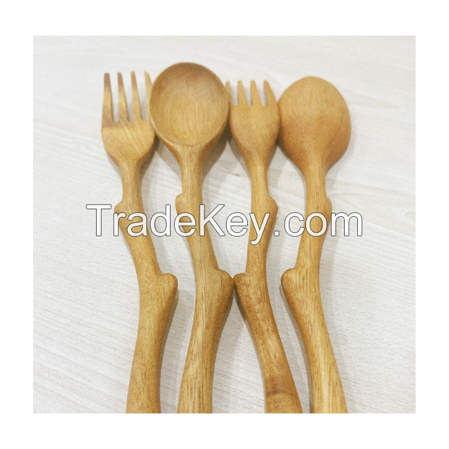 WOODEN SPOON WHOLESALE EXPORT STANDARD HIGH QUALITY NATURAL PRODUCT FROM VIETNAM