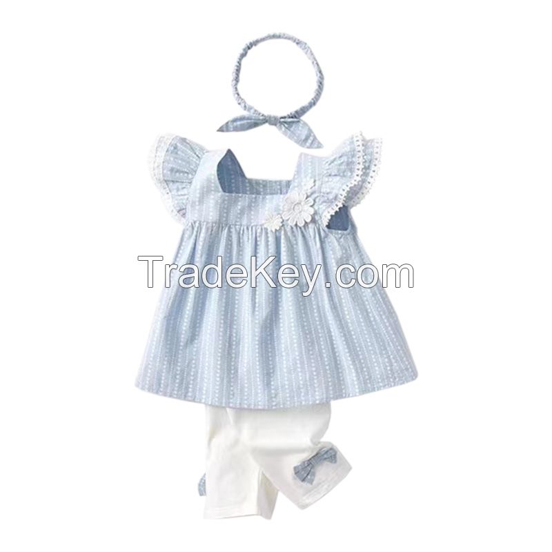 Customisable Baby Girls 3 pcs Set