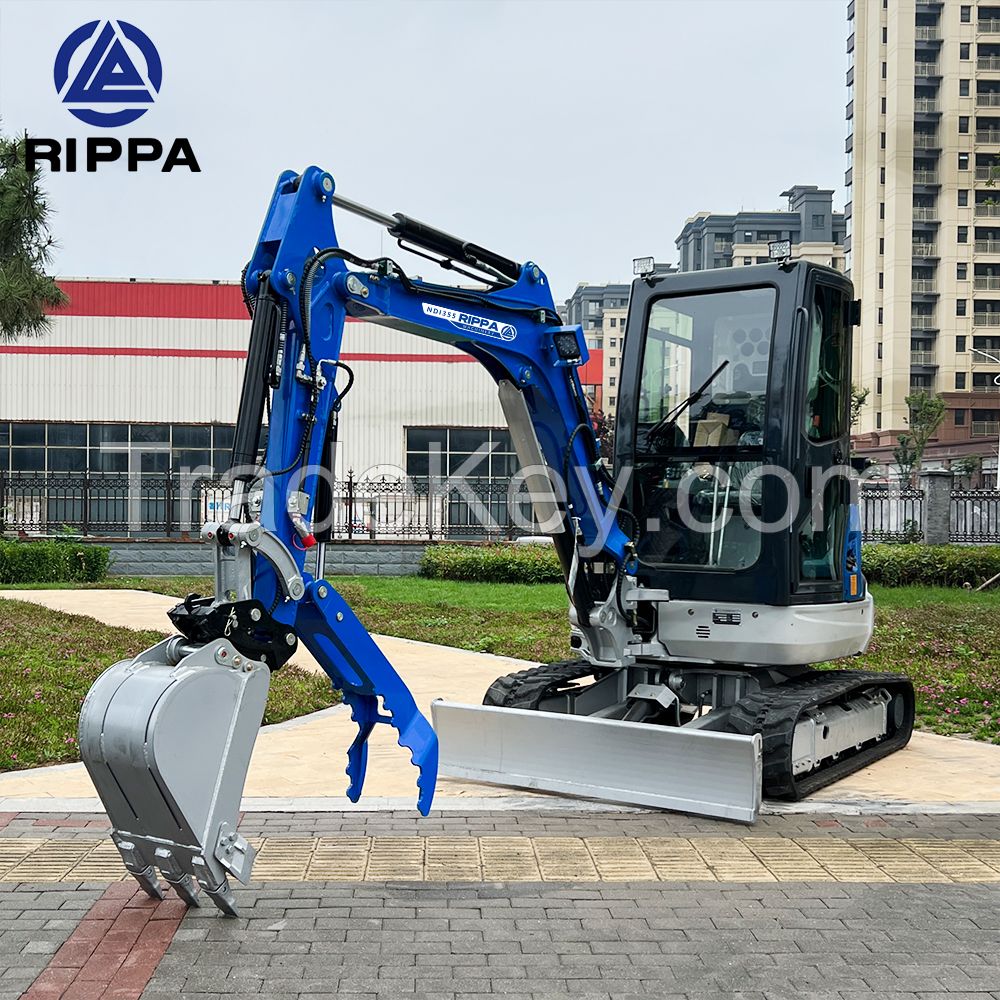 Rippa MIni Excavator NDI355 3.5 tons New Mini Digger