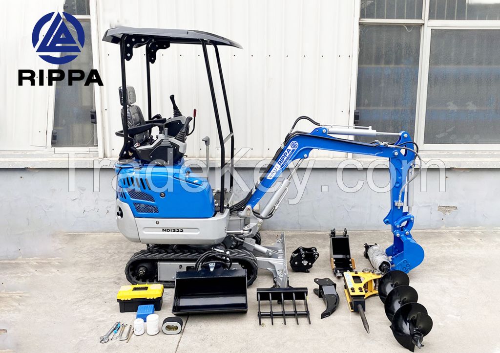 Rippa New NDI322 1 ton Mini Excavator Digger