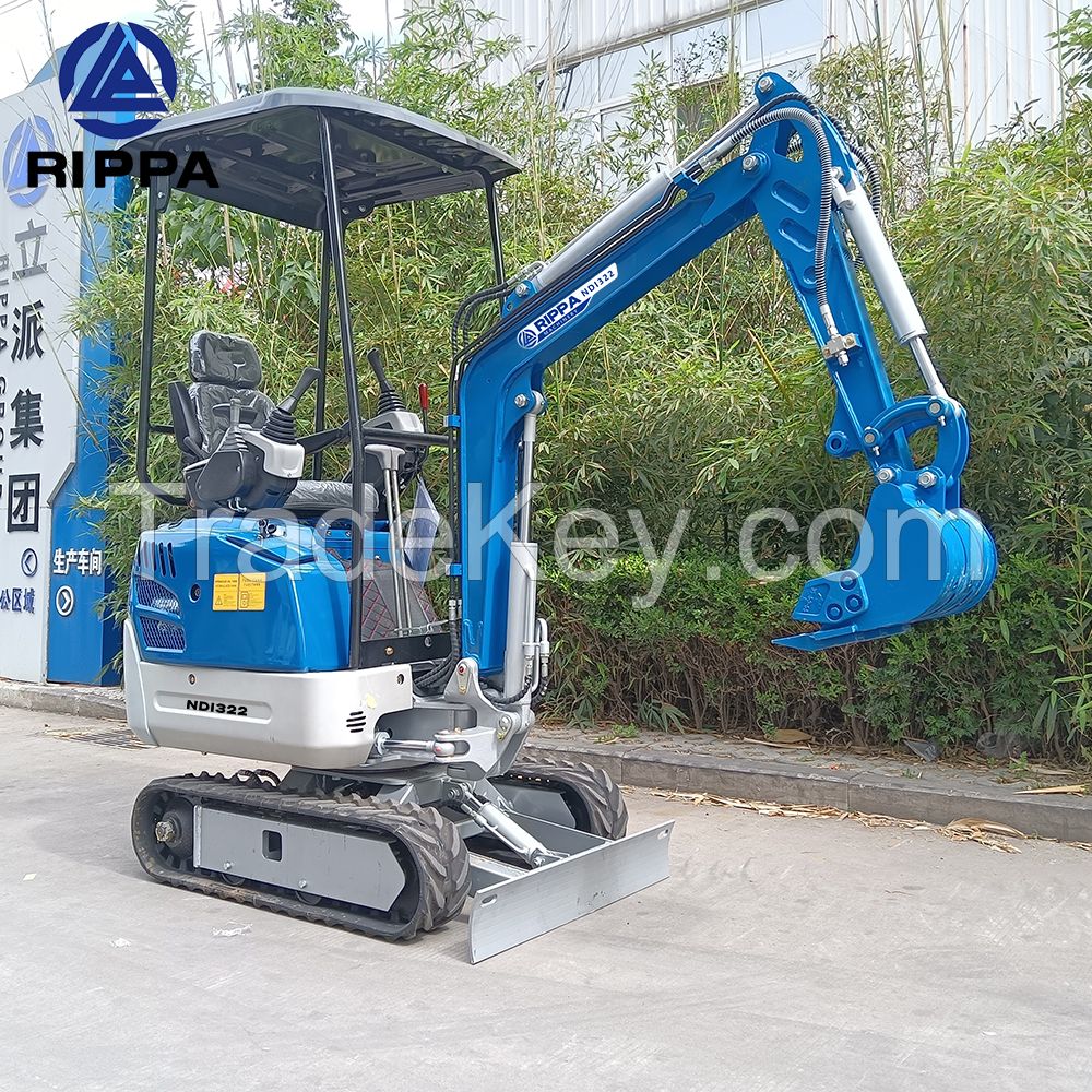 Rippa New NDI322 1 ton Mini Excavator Digger