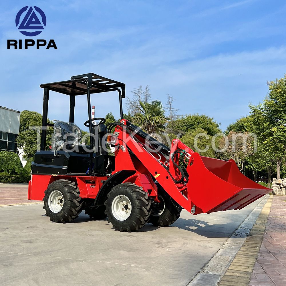 RIppa Articulated Mini Loader 1 Ton Loading Capacity