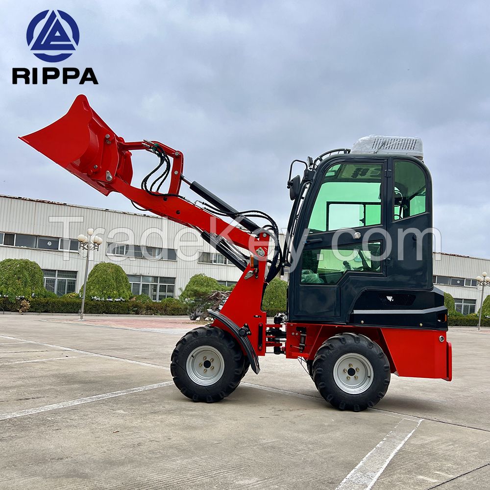 RIppa Articulated Mini Loader 1 Ton Loading Capacity