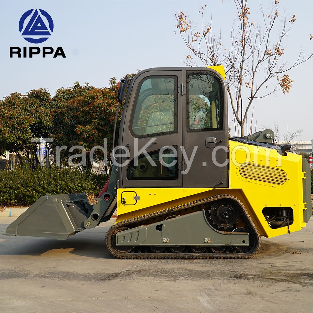 Mini Crawler Sliding Loaders Front End Loader CE Approved Mini Skid Steer Loader