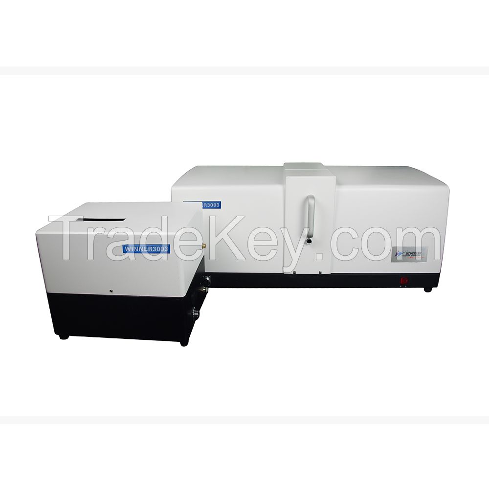 Winner 3003 dry laser particle size analyzer uses unconstrained free fitting technology 