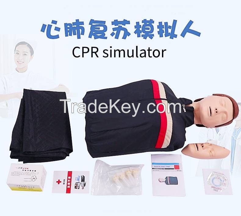 Advanced CPR Manikin Cardiopulmonary Resuscitation Training Simulator