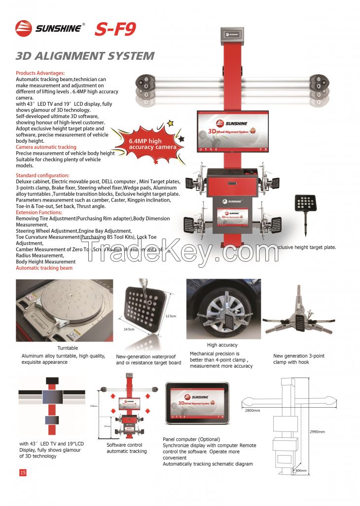 4 Wheel aligner