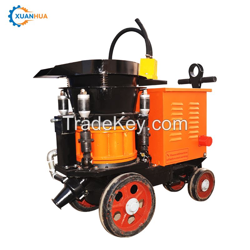 small concrete gunite tunnel shotcrete machine parts dry mix shotcrete machine fo sale