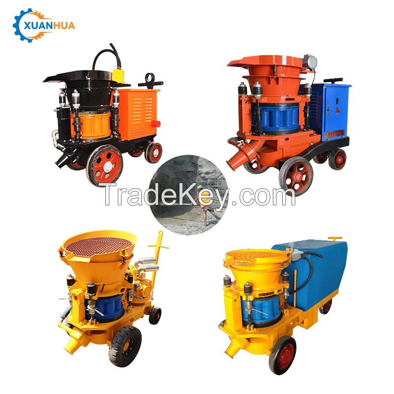 small concrete gunite tunnel shotcrete machine parts dry mix shotcrete machine fo sale