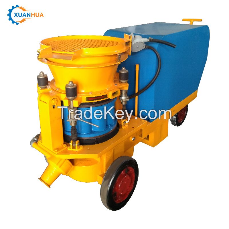 small concrete gunite tunnel shotcrete machine parts dry mix shotcrete machine fo sale