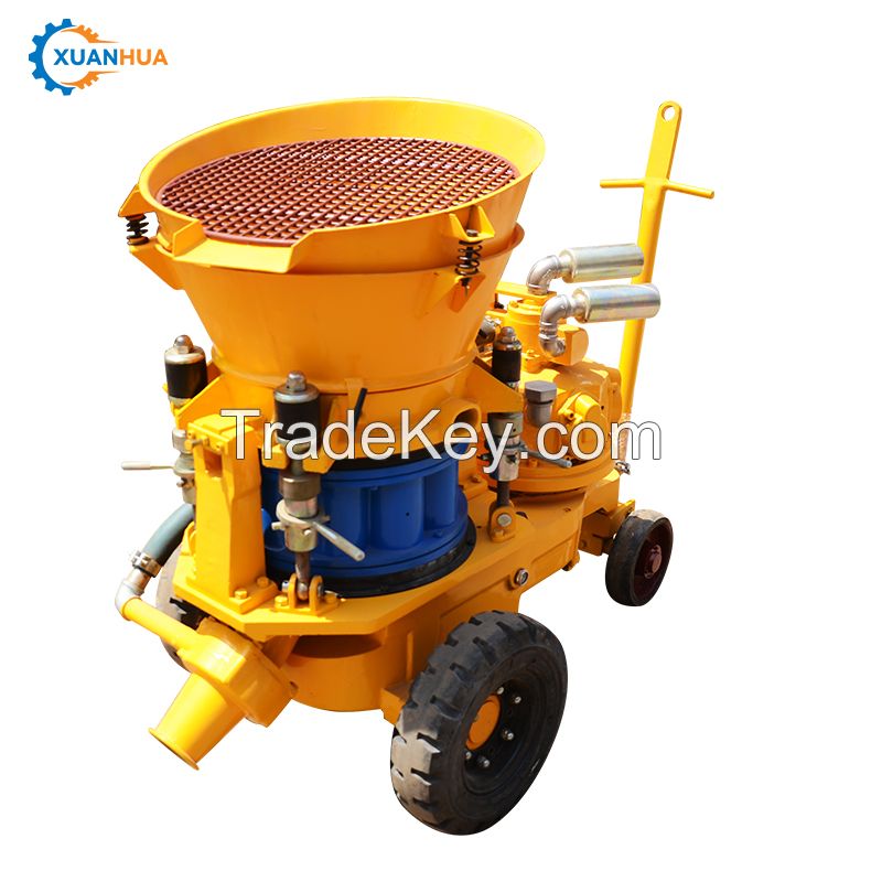 small concrete gunite tunnel shotcrete machine parts dry mix shotcrete machine fo sale