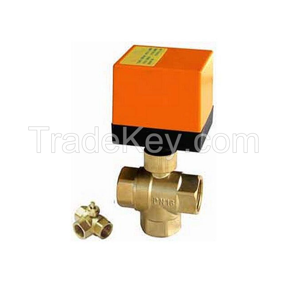 Hotowell EG IP54 BSP G1/2 G3/4 G1 G1.1/4 Room Temperature Control Motorized Ball Valves