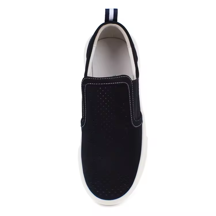 Summer Casual Genuine Leather Childrens Kids Loafers Shoes For Little Boys