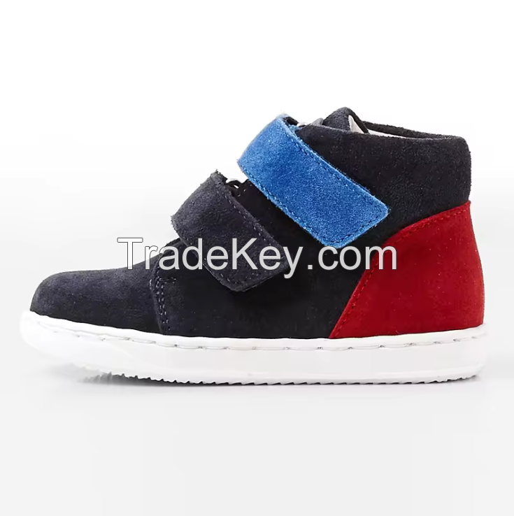 Fashion Winter Cotton fabric High Top Basketball Style Boys Footwear Custom Kid Sneaker Shoes