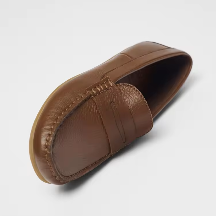 Custom Made Slip On Designer Brown Synthetic Leather Kids ChildrenÃï¿½ÃÂ¢ÃÂ¯ÃÂ¿ÃÂ½ÃÂ¯ÃÂ¿ÃÂ&fra