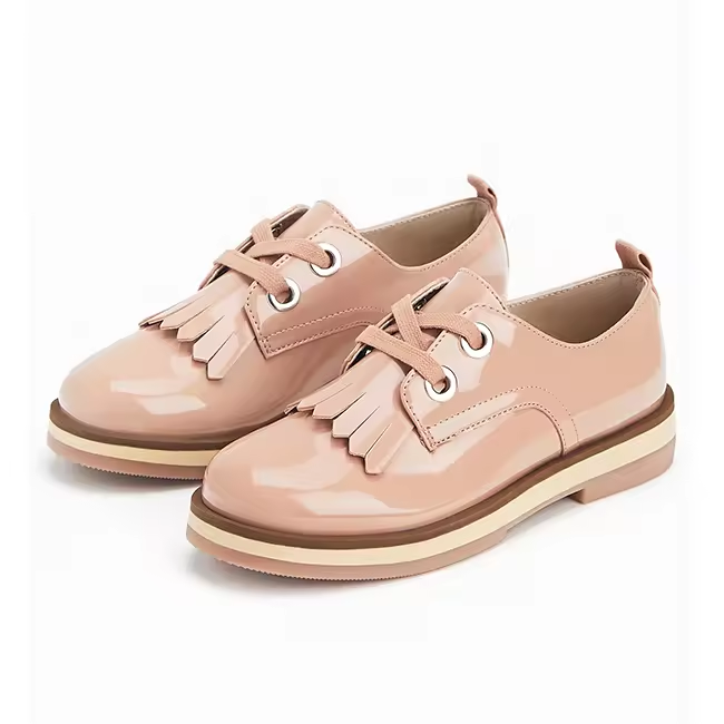 Tassel School Uniform Flats Kids Girl Oxfords Dress Shoes