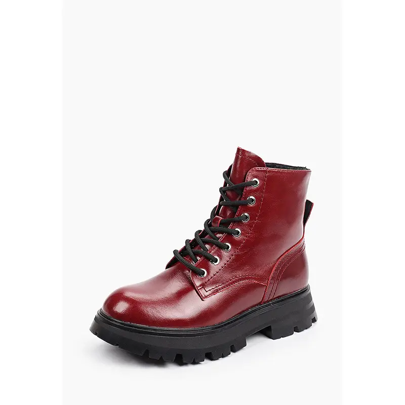 Autumn and winter boots custom wholesale TPR red flat trend fashion womenÃÂ¢Ã¯Â¿Â½Ã¯Â¿Â½s Martin boots