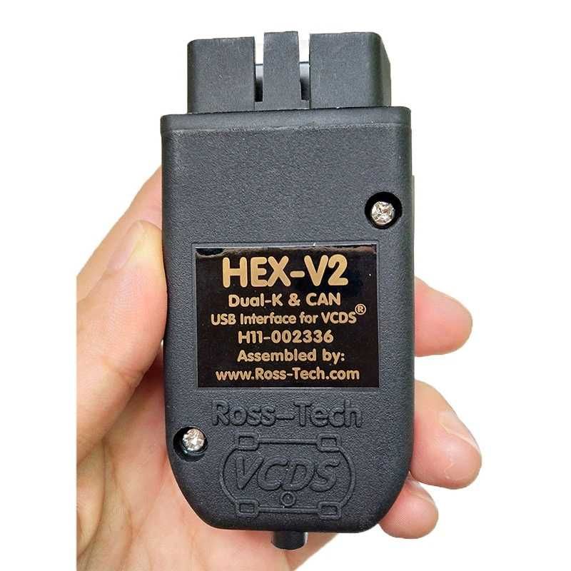 VAG COM VCDS HEX V2 V23 Intelligent Dual-K &amp; CAN USB Interface