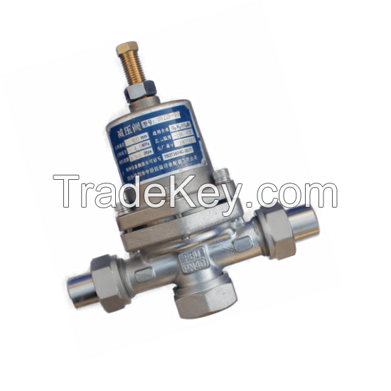 Cryogenic Pressure Regulator/Regulating Valve