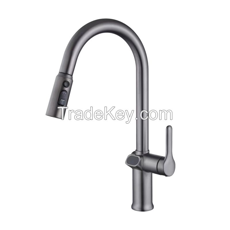 Hidden head pull-out washbasin faucet bathroom toilet washbasin countertop basin universal