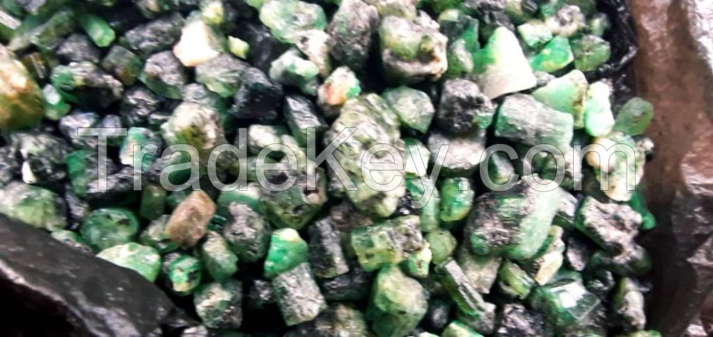 Ethiopian Rough Emerald