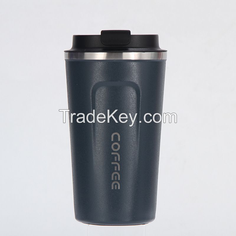 304 Stainless Steel Vacuum Coffee Insulation Cup Gift Outdoor Portable Handheld Car Business Water Cup