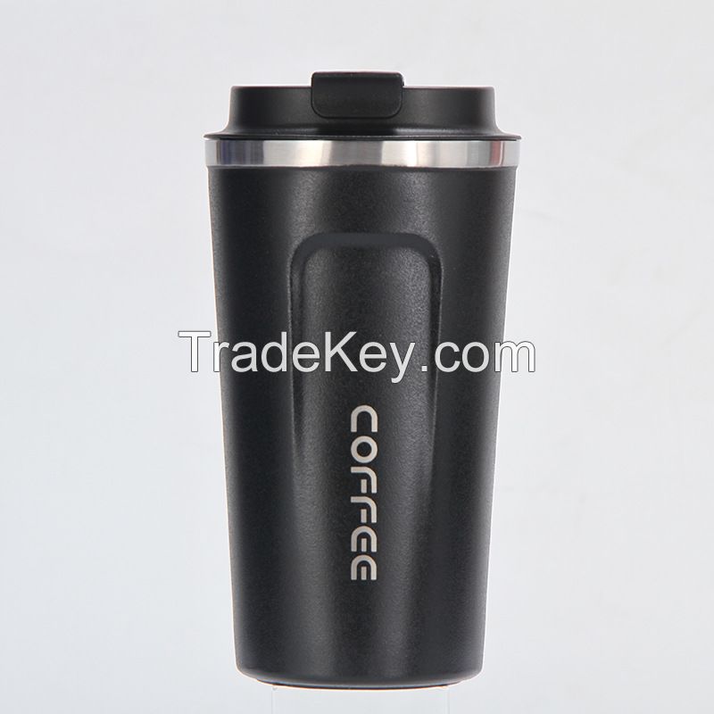 304 Stainless Steel Vacuum Coffee Insulation Cup Gift Outdoor Portable Handheld Car Business Water Cup