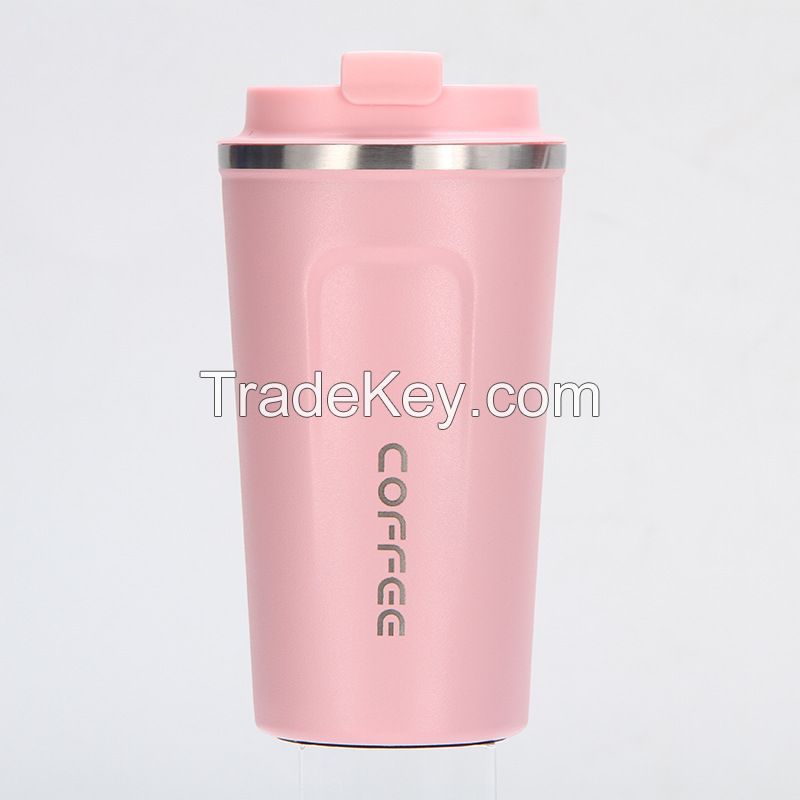 304 Stainless Steel Vacuum Coffee Insulation Cup Gift Outdoor Portable Handheld Car Business Water Cup