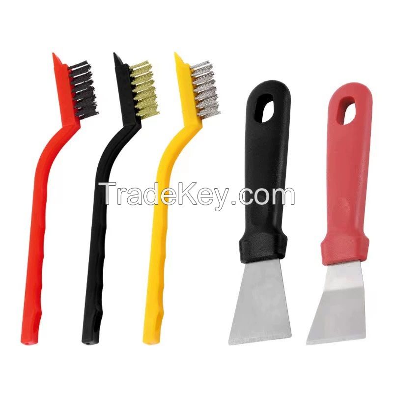 Multi-Purpose 5 Pcs Wire Brush Set for Cleaning in Kitchen