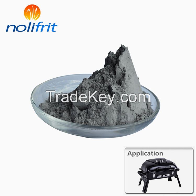 Factory directly sale enamel frit glaze black electrostatic enamel pow