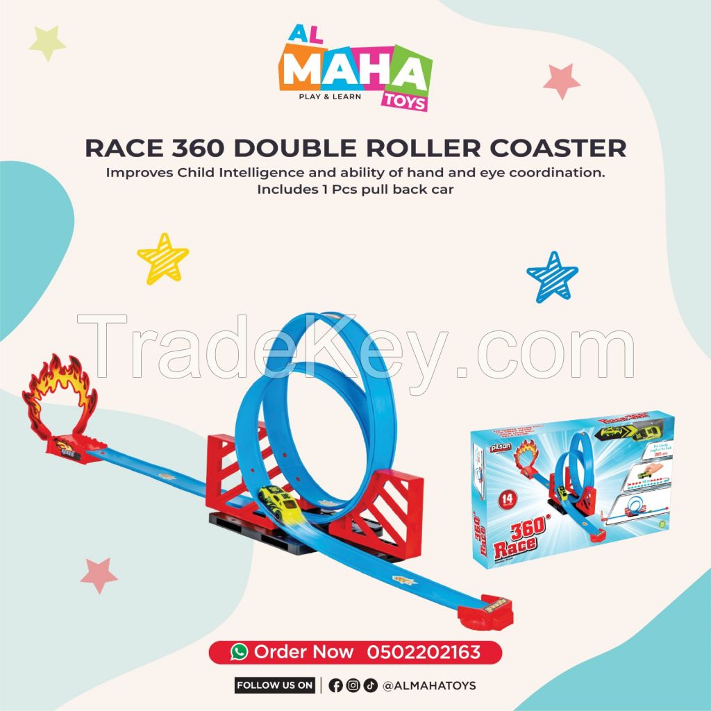 Car Race 360 Double Roller Coaster